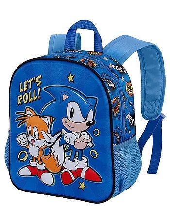 Sac à dos 3D Petit - Sonic Lets roll