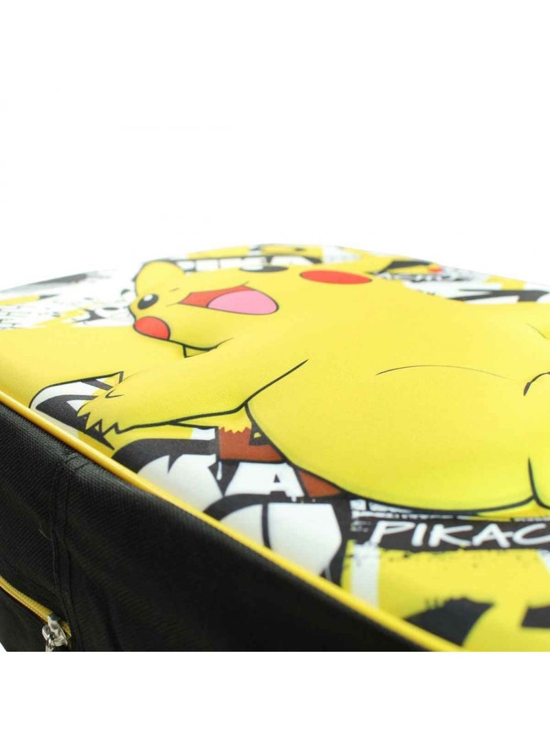 Sac à dos 3D Pokemon 40x30x15 Noir Noir - Kiabi