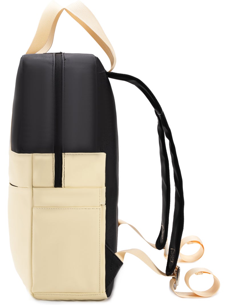 Sac à Dos 40x20x10 cm | Petit Sac à Dos | Bagage Cabine | Compatible Sous Siège | CELIMS France Beige - Kiabi