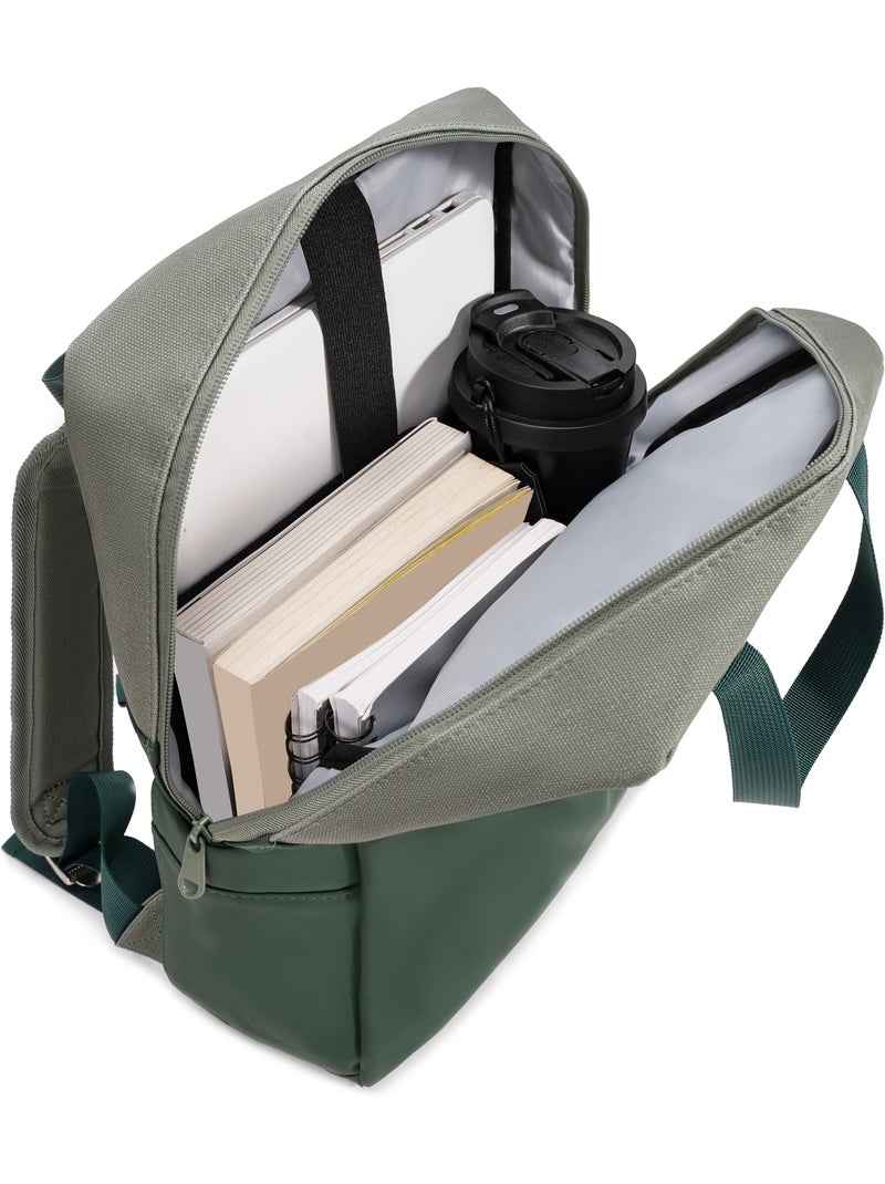 Sac à Dos 40x20x10 cm | Petit Sac à Dos | Bagage Cabine | Compatible Sous Siège | CELIMS France Vert - Kiabi