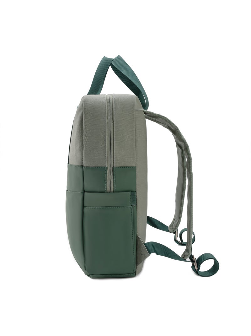 Sac à Dos 40x20x10 cm | Petit Sac à Dos | Bagage Cabine | Compatible Sous Siège | CELIMS France Vert - Kiabi