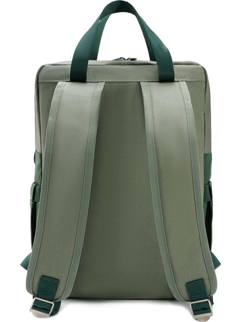Sac à Dos 40x20x10 cm | Petit Sac à Dos | Bagage Cabine | Compatible Sous Siège | CELIMS France Vert - Kiabi