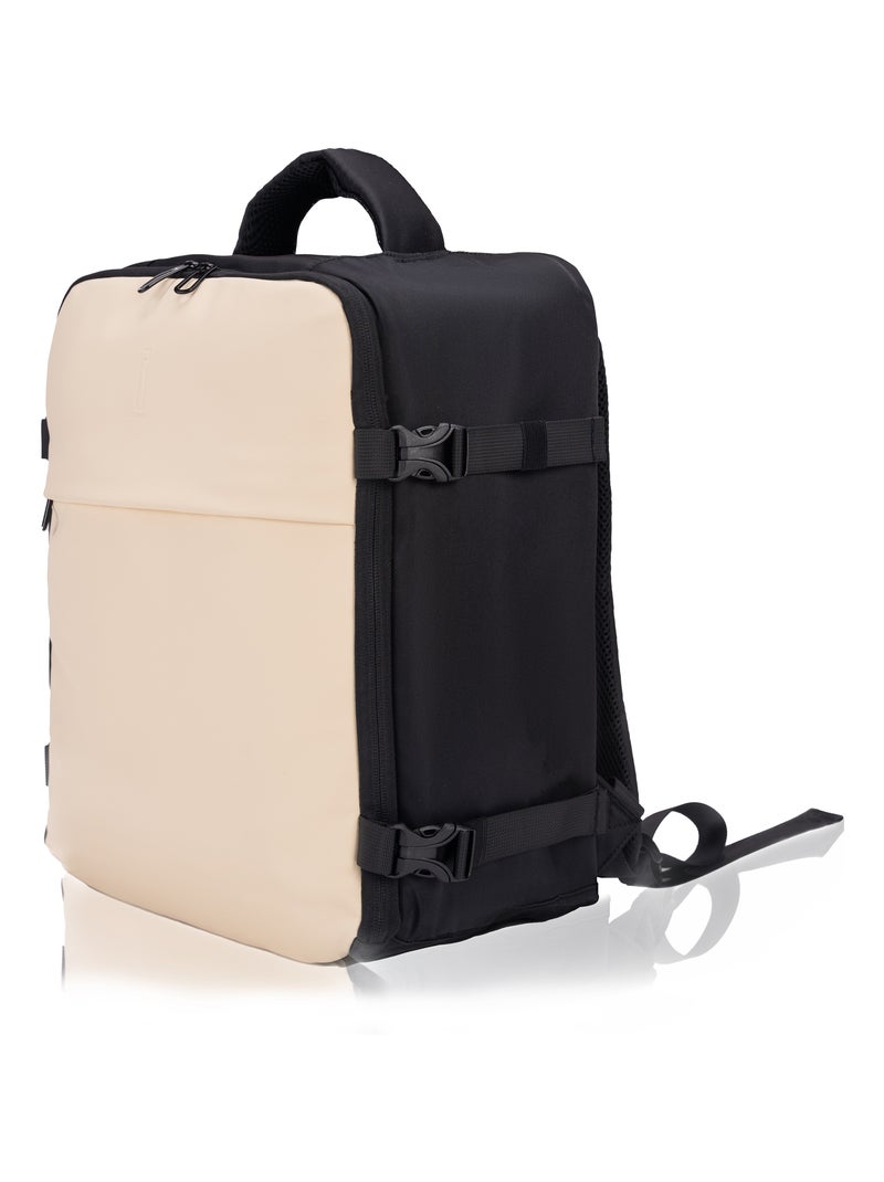 Sac à dos 40x30x20cm | Bagage à Main | Imperméable | CELIMS France Beige - Kiabi