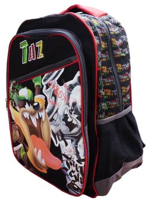 Sac à dos 42 cm cartoon TAZ  avec bretelles réglables - Kiabi
