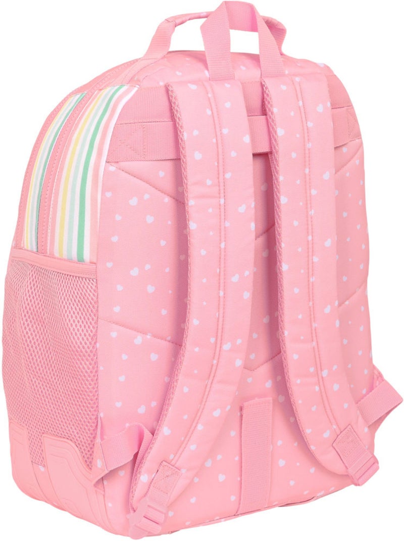 Sac à dos 42 cm CMP BlackFit8 cœurs à 2 compartiments zippés Rose - Kiabi