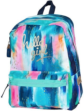 Sac à dos 42 cm motif éclaboussures de peinture