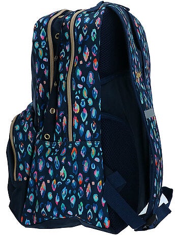 Sac à dos 42 cm So Chic 2 compartiments zippés