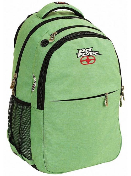 Sac à dos 48 cm 2 compartiments avec poches zippées – NO FEAR - Kiabi