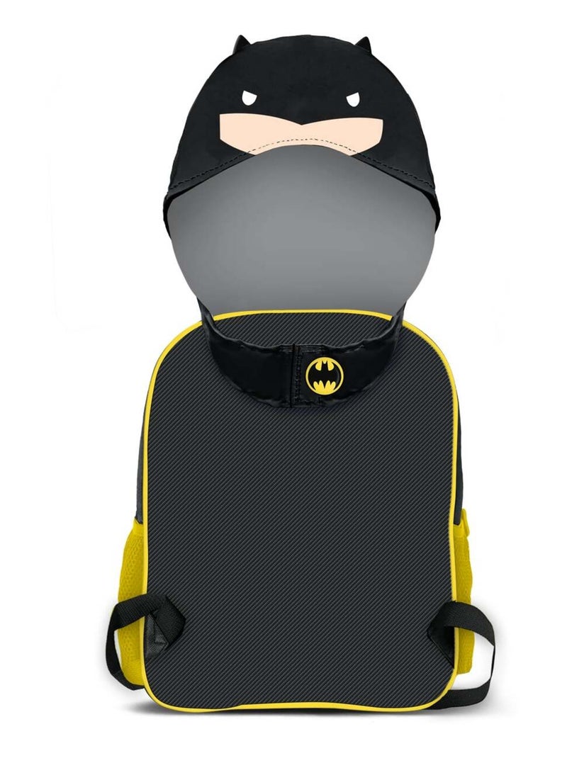 Sac à dos à Capuche Hood - DC Comics Batman Chibi - Gris - Taille Unique Gris - Kiabi