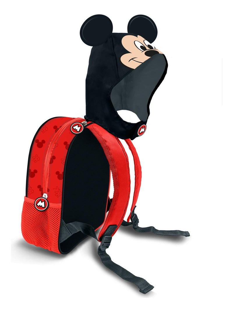 Sac à dos à Capuche Hood - Disney Mickey Mouse Clever - Noir - Taille Unique Noir - Kiabi