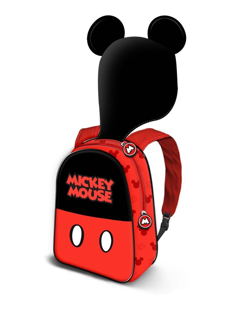 Sac à dos à Capuche Hood - Disney Mickey Mouse Clever - Noir - Taille Unique Noir - Kiabi