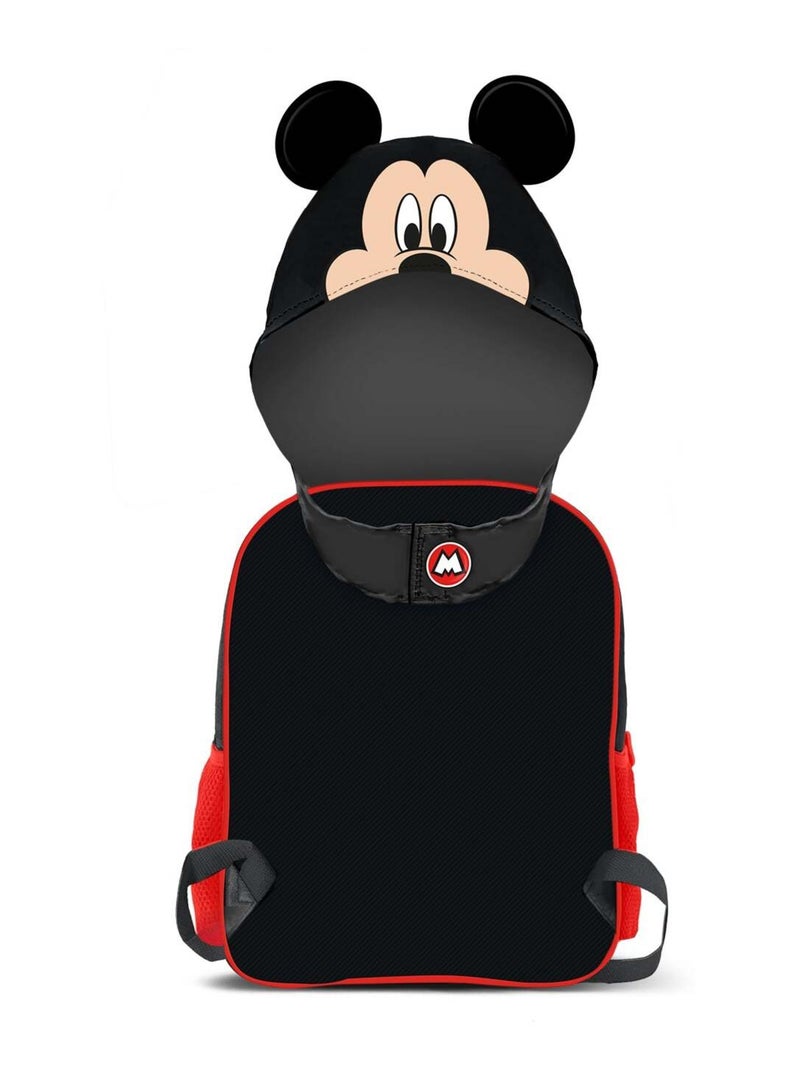 Sac à dos à Capuche Hood - Disney Mickey Mouse Clever - Noir - Taille Unique Noir - Kiabi