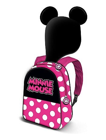 Sac à dos à Capuche Hood - Disney Minnie Mouse Clever - Noir - Taille Unique