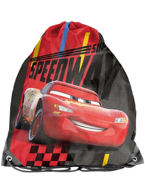 Sac à dos à cordon Cars 'Lightning McQueen 95' 38 x 34 cm Cars - Kiabi