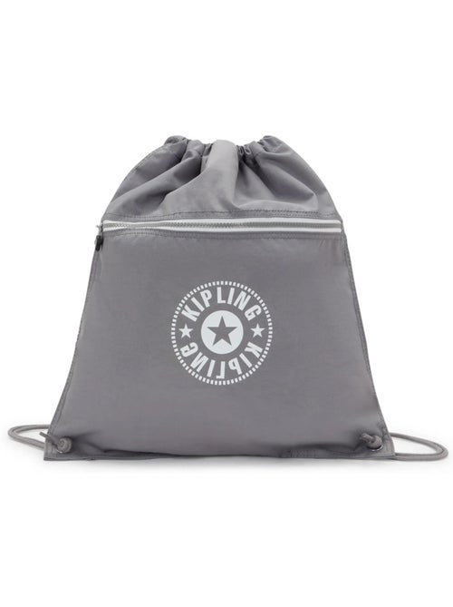 Sac à dos à cordon Supertaboo 'Singe' – gris Inviting Grey – Kipling - Kiabi