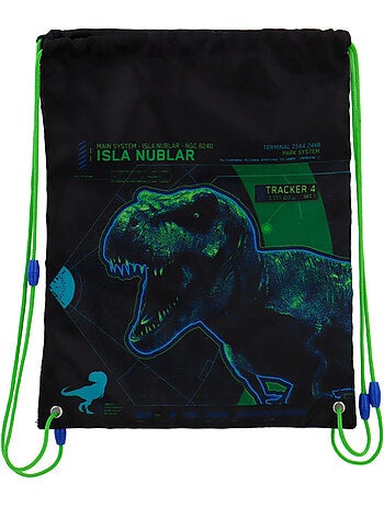 Sac à dos à ficelles 'Jurassic World' 40 x 32 cm –