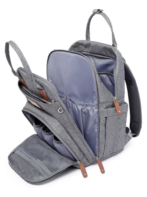 Sac à dos à langer bébé multifonctions avec pochette de change - Kiabi