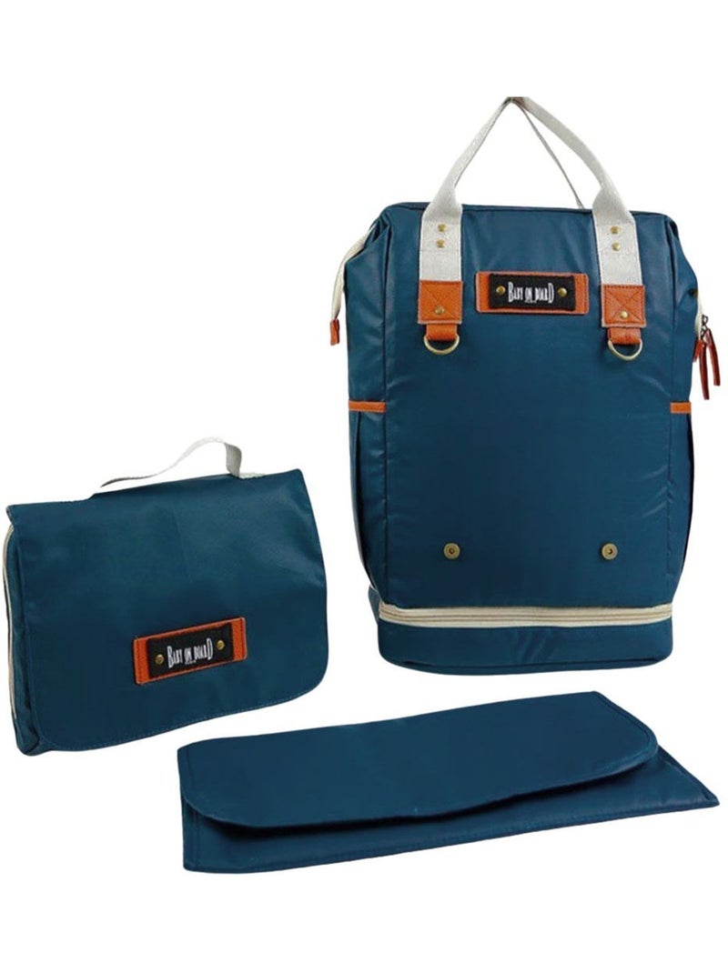 Sac à dos à langer camille Bleu - Kiabi