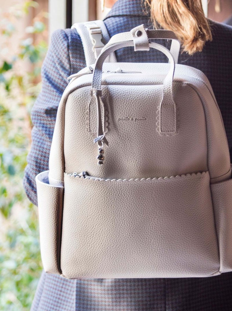 Sac à dos à langer Icon Pasito a pasito Gris - Kiabi