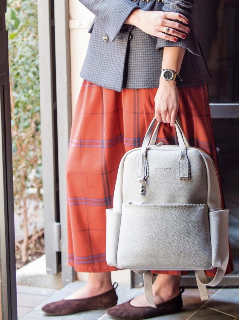 Sac à dos à langer Icon Pasito a pasito Gris - Kiabi