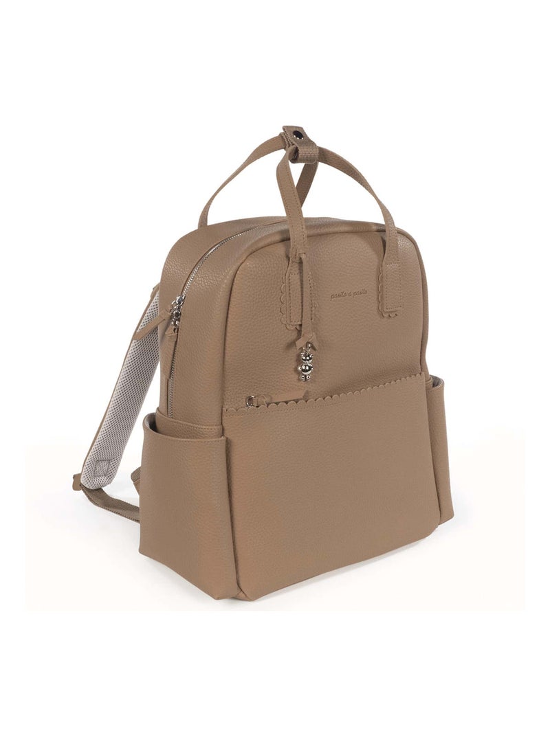 Sac à dos à langer Icon Pasito a pasito Marron clair - Kiabi