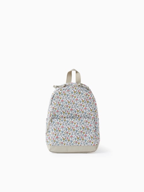 Sac à Dos à Motif Floral - Kiabi