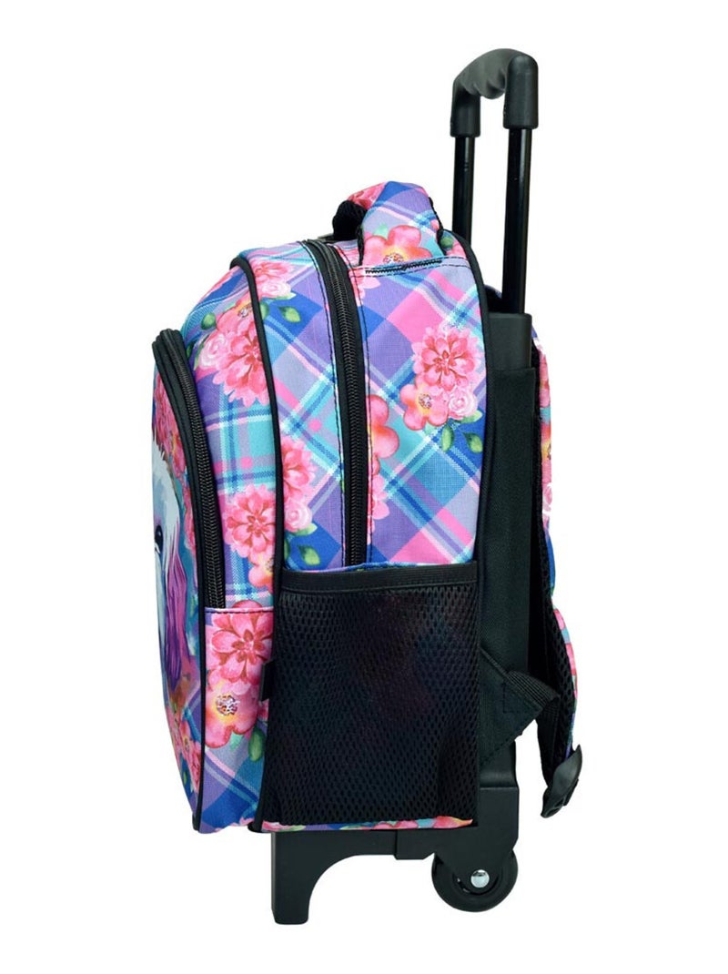 Sac à dos à roulettes - Chien Love - Trolley maternelle compact N/A - Kiabi