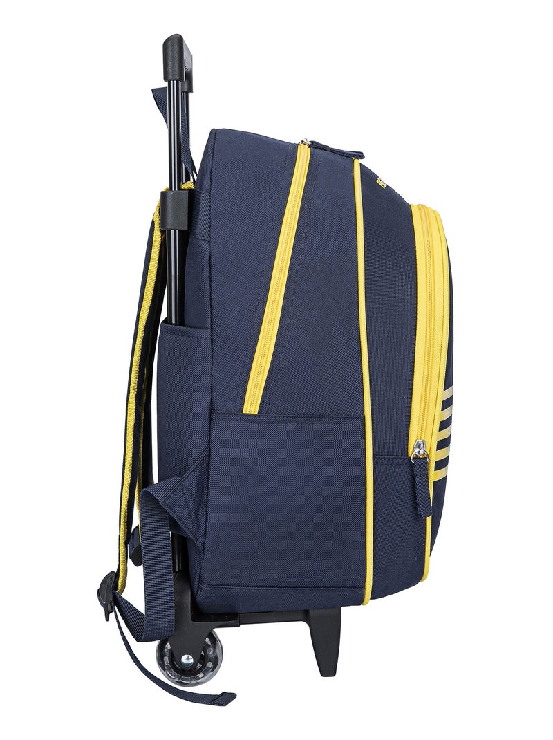 Sac à dos à roulettes - Collection officielle Real Madrid Bleu - Kiabi