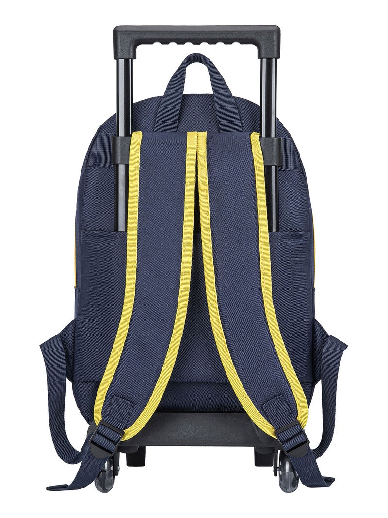 Sac à dos à roulettes - Collection officielle Real Madrid Bleu - Kiabi