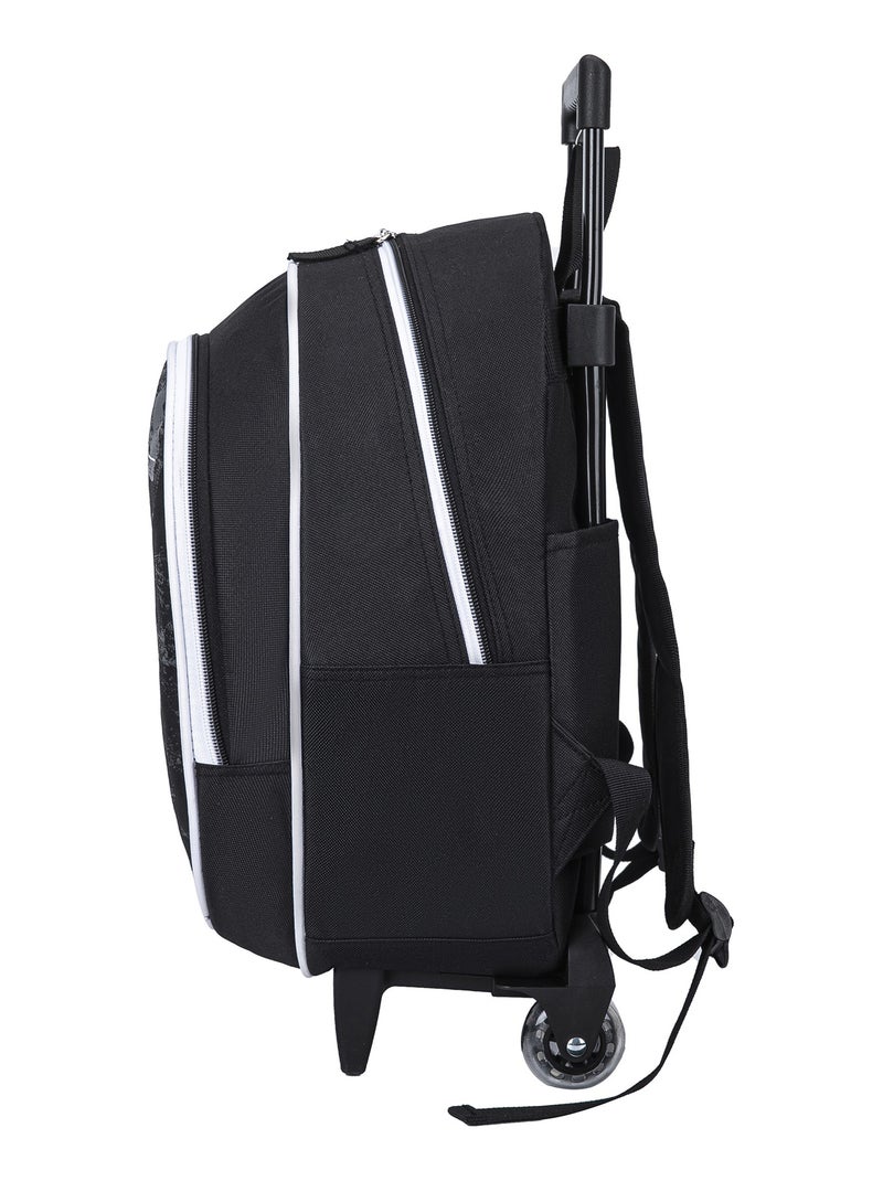 Sac à dos à roulettes - Collection officielle Real Madrid Noir - Kiabi