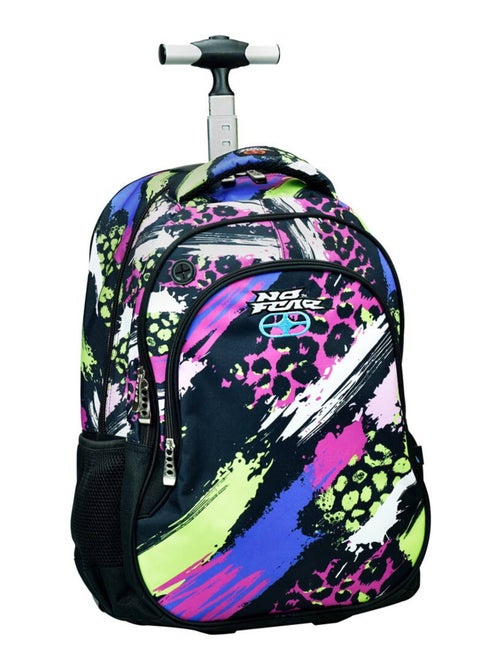 Sac à dos à roulettes - Impression street art - No Fear - Kiabi