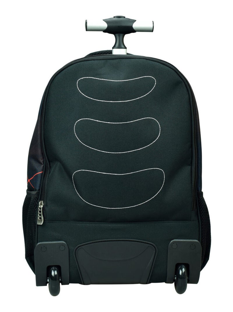 Sac à dos à roulettes - Imprimé lion King of Jungle - No Fear Multicolore - Kiabi