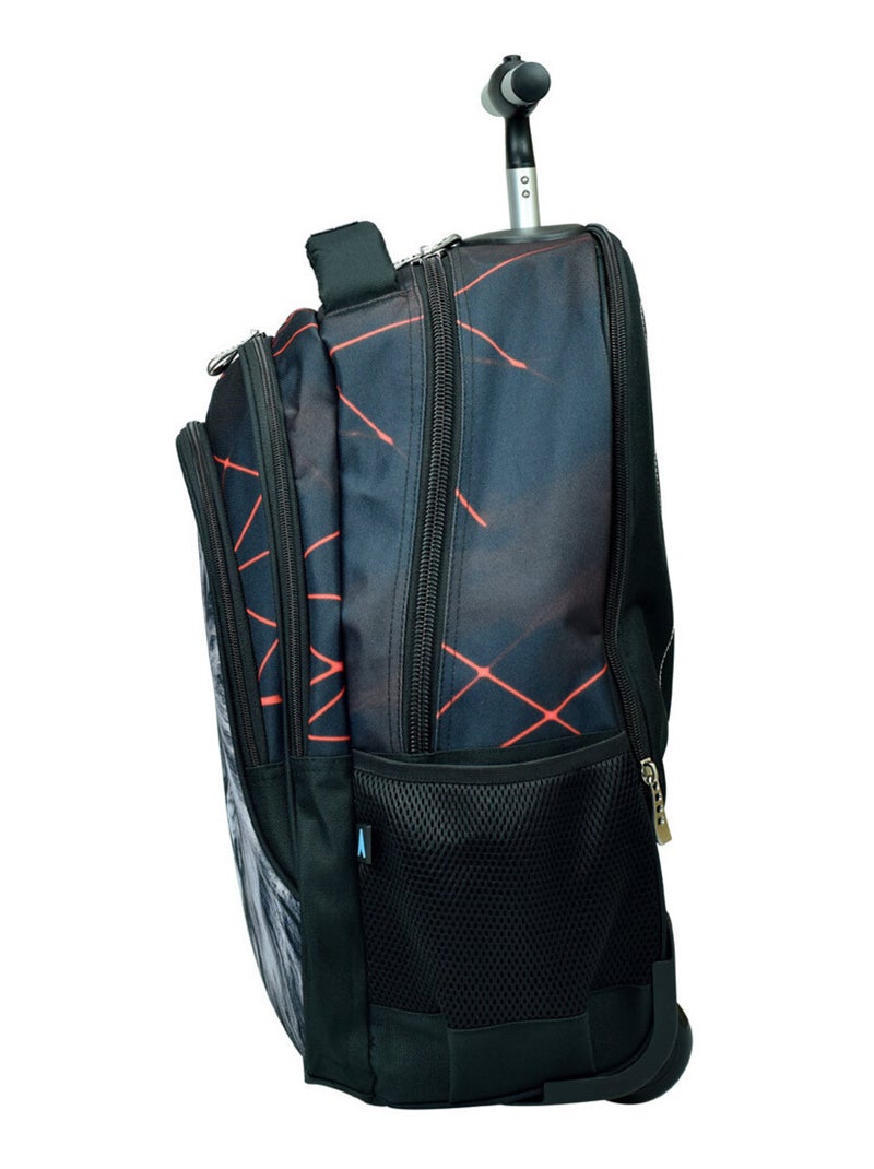 Sac à dos à roulettes - Imprimé lion King of Jungle - No Fear Multicolore - Kiabi