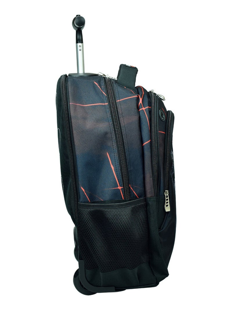 Sac à dos à roulettes - Imprimé lion King of Jungle - No Fear Multicolore - Kiabi