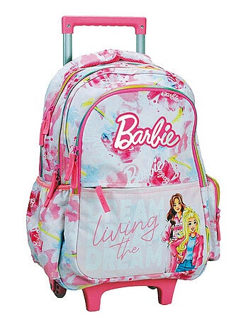 Sac à dos à roulettes - Licence Barbie - Haut de gamme