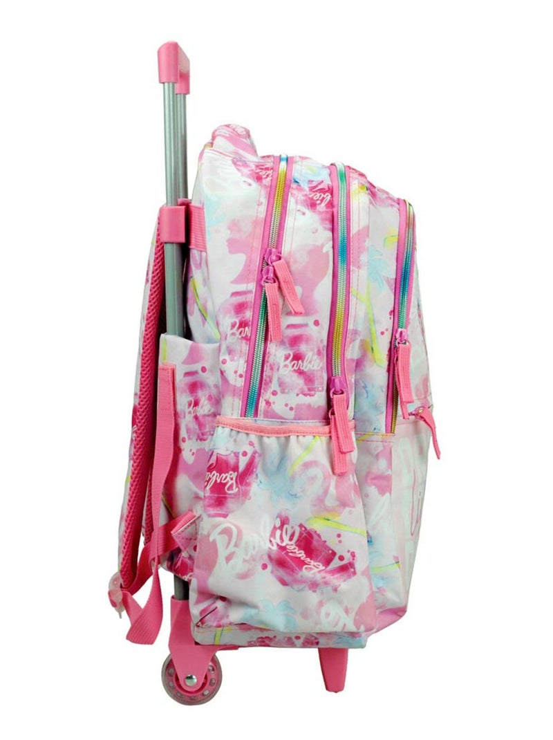 Sac à dos à roulettes - Licence Barbie - Haut de gamme N/A - Kiabi
