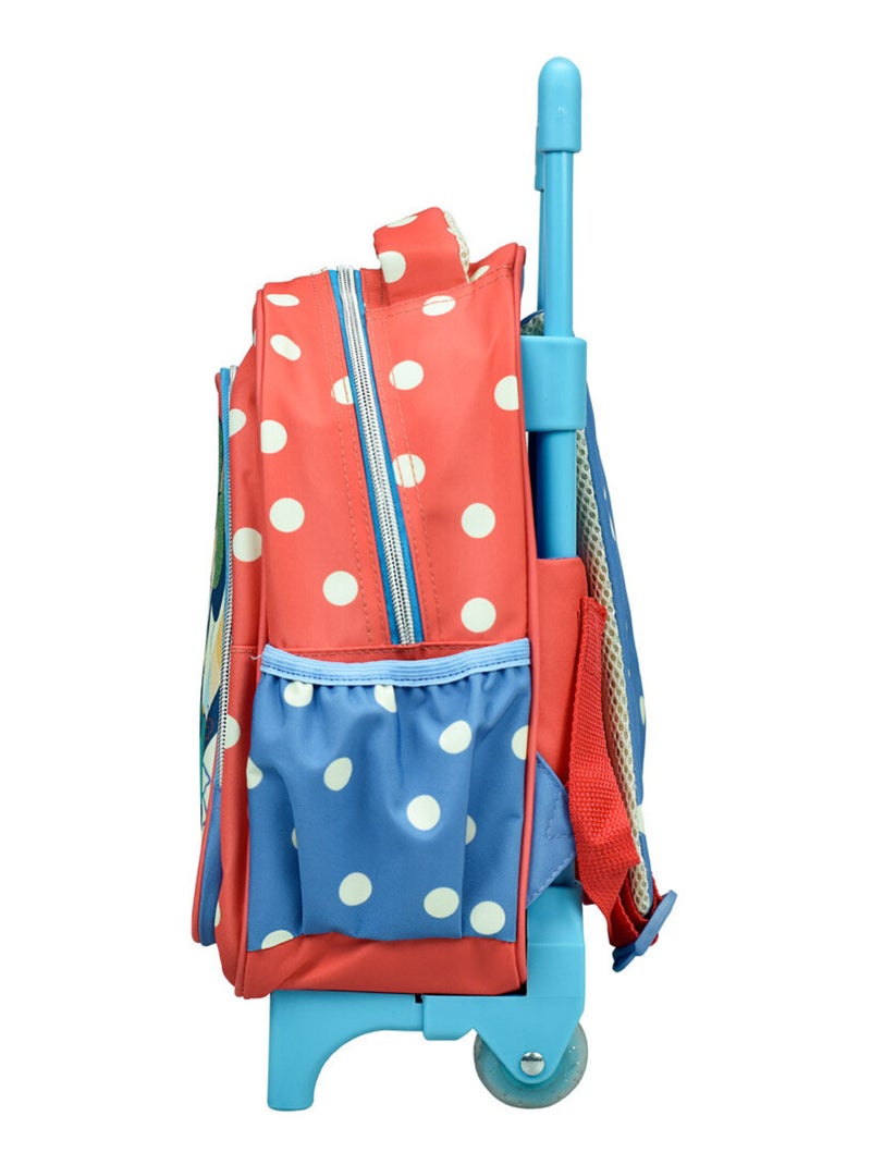 Sac à dos à roulettes - Minnie Flowers - Licence Disney Multicolore - Kiabi