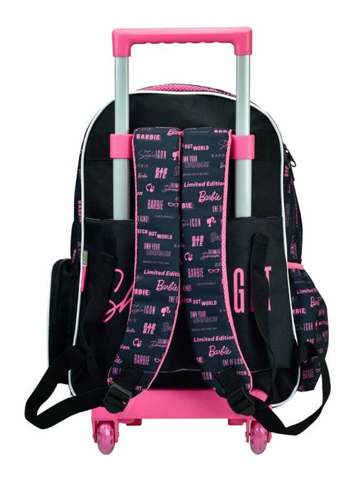 Sac à dos à roulettes - Motif Barbie Shine Bright - Haut de gamme - Kiabi