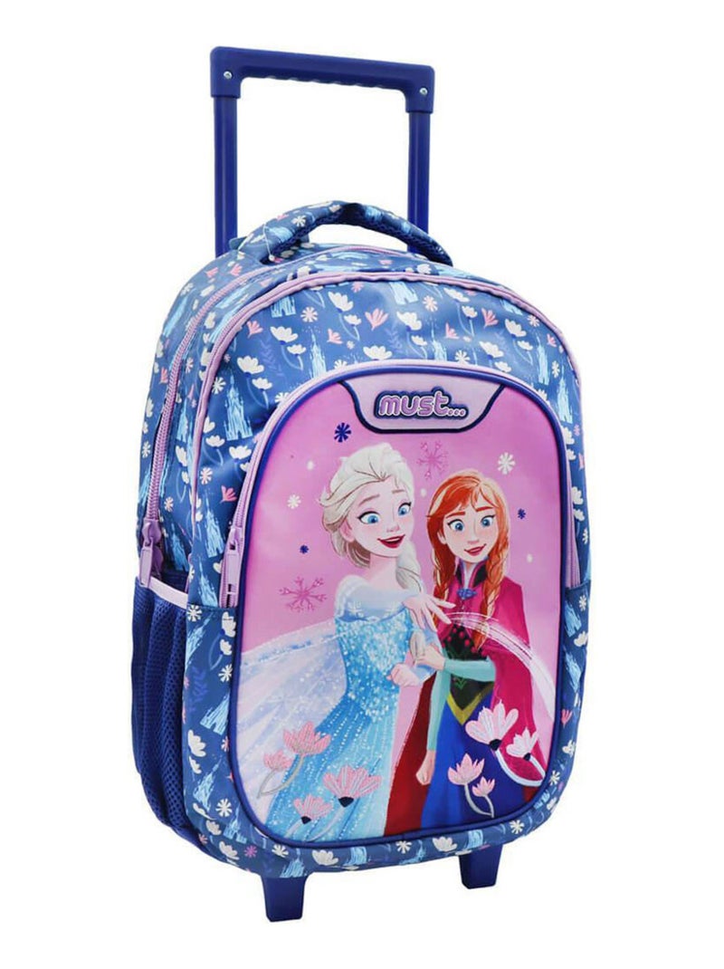Sac à dos à roulettes - Motif féérique - Reine des Neiges Snow Must Multicolore - Kiabi