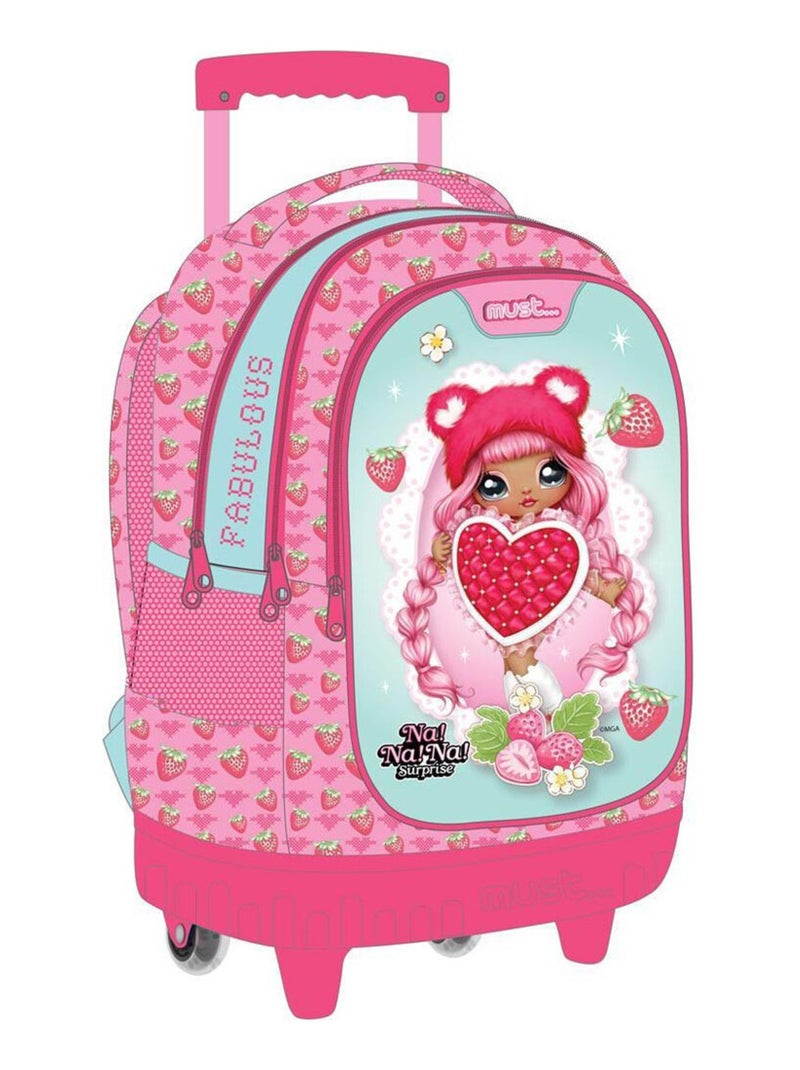 Sac à dos à roulettes - Motifs Na! Na! Na! - Fabulous - Trolley Multicolore - Kiabi