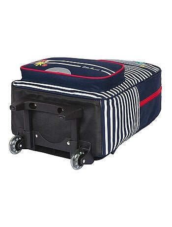 Sac à dos à roulettes - Rayé marine - LITTLE MARCEL