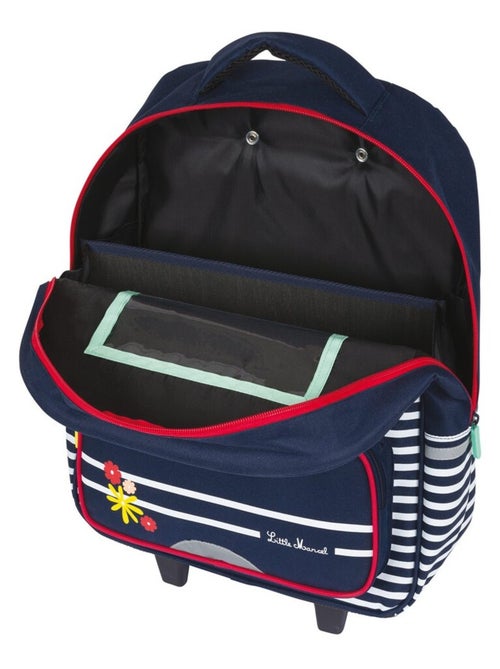 Sac à dos à roulettes - Rayé marine - LITTLE MARCEL - Kiabi