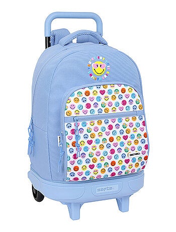 Sac à dos à roulettes - Smiley World - Trolley haut de gamme