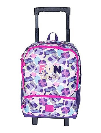 Sac à dos à roulettes - Système résistant - KIP GIRL