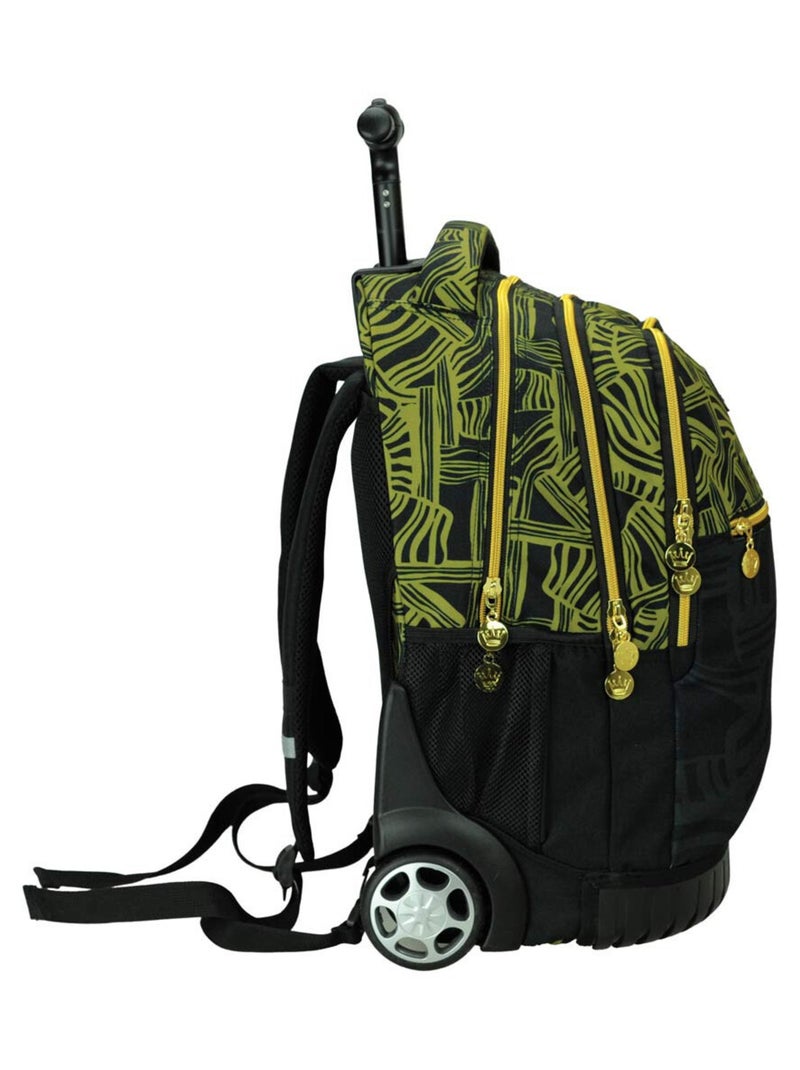 Sac à dos à roulettes - Trolley haut de gamme - Hallmark Or - Kiabi
