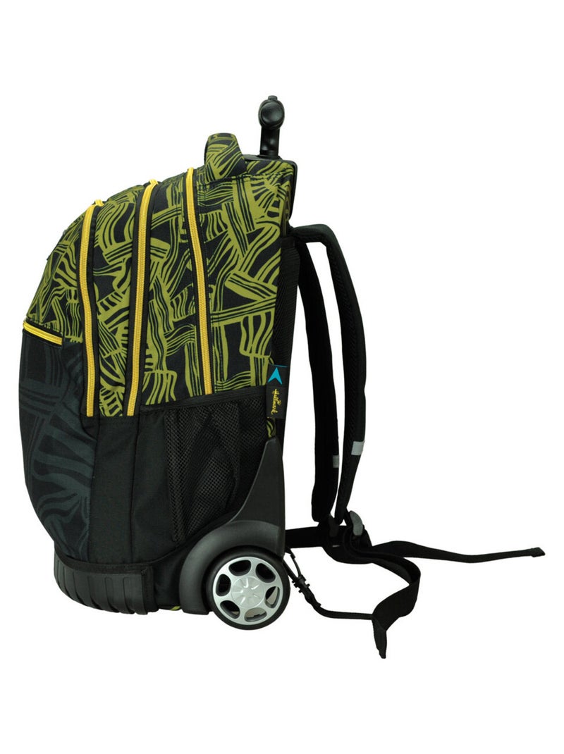 Sac à dos à roulettes - Trolley haut de gamme - Hallmark Or - Kiabi