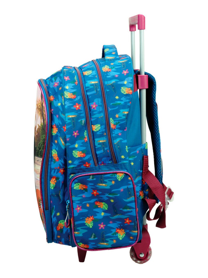 Sac à dos à roulettes - Vaiana Wave - Disney haut de gamme N/A - Kiabi