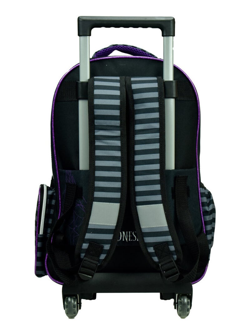 Sac à dos à roulettes - Wednesday - Enfant Violet - Kiabi