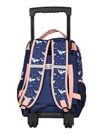 Sac à dos à roulettes 2 comp. HARRY POTTER HEDWIG