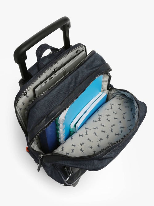 Sac A Dos À Roulettes 2 Compartiments Cameleon - Kiabi